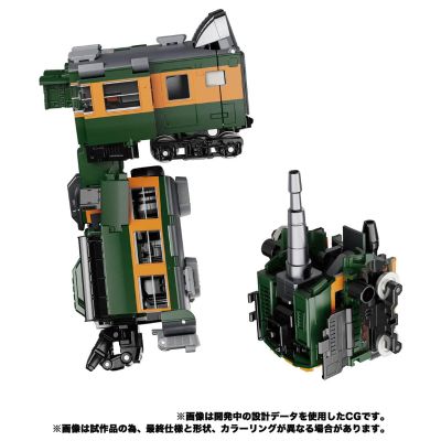 变形金刚大师级 合体系列 MPG-04  列车部队 原野号