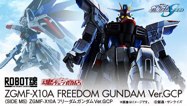 ROBOT魂 ＜机动战士系列＞   ZGMF-X10A 自由高达 GCP版