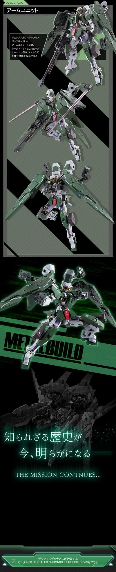 METAL BUILD  机动战士高达00 Revealed Chronicle 力天使高达（概念型）