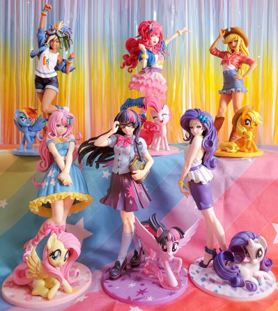 美少女雕像 彩虹小马美少女 柔柔