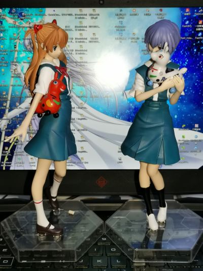 PM 手办 哥斯拉対EVA 哥斯拉&绫波丽