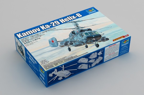 编号：05110 1/35 军用飞机系列 俄罗斯 卡-29 直升机