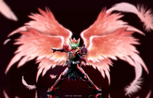 S.H.Figuarts(真骨雕制法) 假面骑士欧兹 十周年 复活的核心硬币 假面骑士欧兹 永恒鹰雀鹫联组