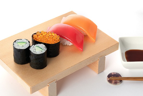 寿司拼装模型 鲑鱼子寿司