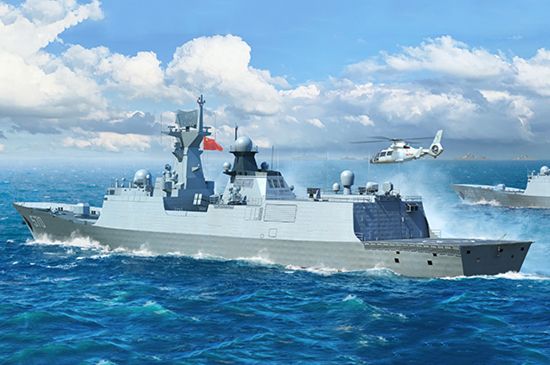 编号：06727 1/700 世界军舰系列 中国海军 054A型导弹护卫舰