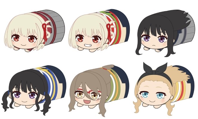 莉可丽丝 包子趴趴 毛绒玩偶挂件