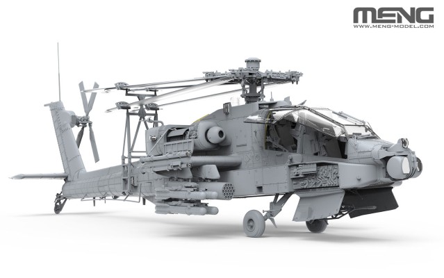 QS-004 波音AH-64D“长弓阿帕奇”重型武装直升机