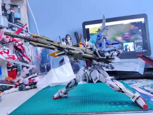 METAL BUILD 机动战士高达SEED 重炮强袭装备 -METAL BUILD系列十周年纪念版-