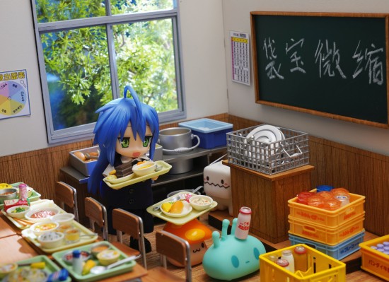 小小样品系列 学校饭菜是我最爱的科目