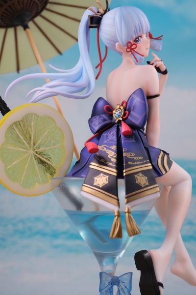 神里绫华，白模涂装展示。