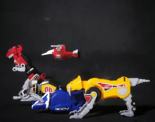 SUPER MINIPLA 恐龙战队 进化合体 大兽神