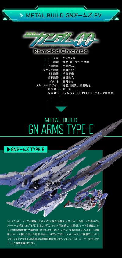 METAL BUILD   GN堡垒E型 / GN武装战机E型
