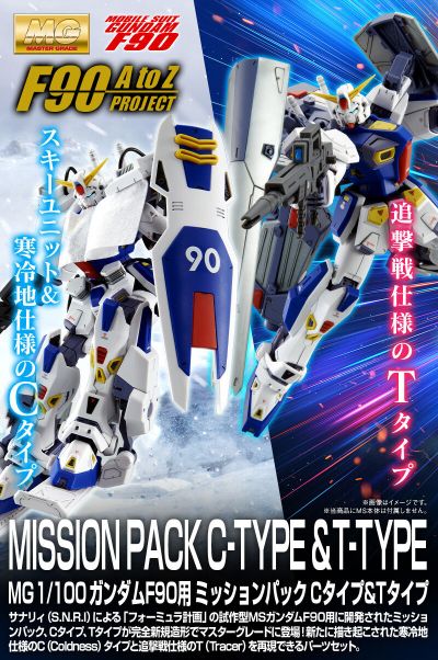 MG 机动战士高达F90 作战装备 C型+T型
