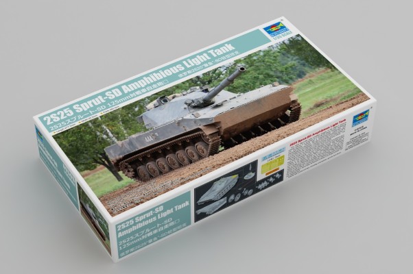 编号:09599 1/35 装甲车辆系列 俄罗斯2S25“章鱼”-SD轻型坦克