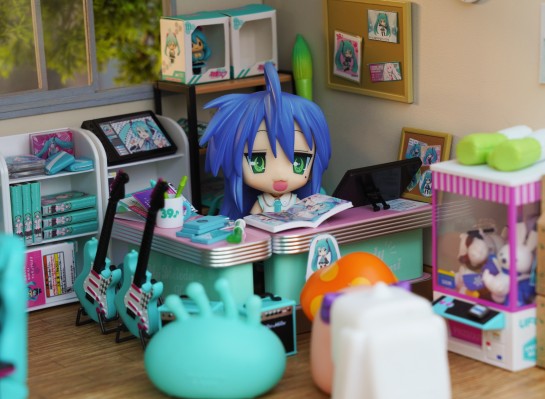 粘土人#027a 幸运星 泉此方 コンプティークVer. （コンプティーク志上通贩限定）