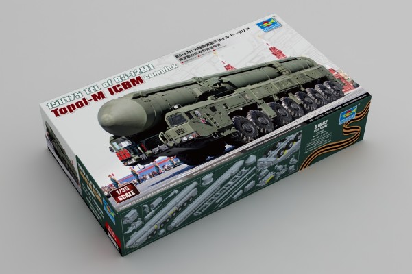 编号：01082 1/35 装甲车辆系列 俄罗斯 白杨-M型弹道导弹