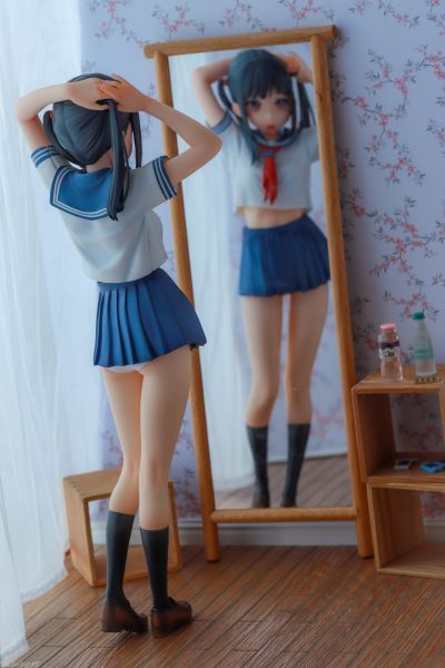可爱萌妹的水手服～