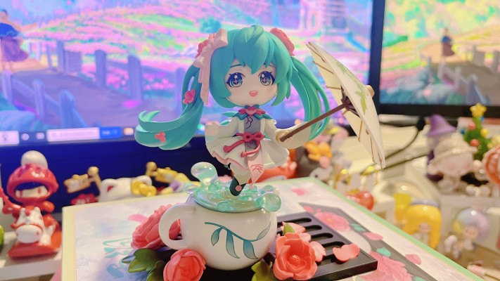 初音未来 花织雨润