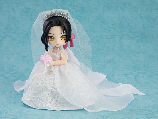 粘土娃 服装套组 婚纱