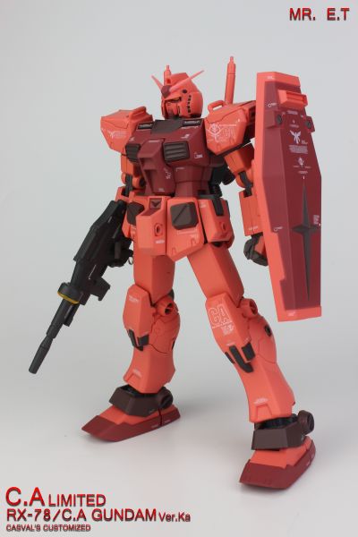 GUNDAM FIX FIGURATION METAL COMPOSITE LIMITED RX-78/C.A Ver.Ka 夏亚专用元祖高达