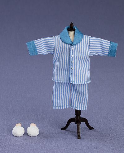 粘土娃 服装套组 睡衣(蓝色/粉色)