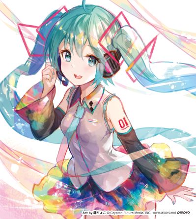 TAITO抽彩 初音未来39纪念日抽奖活动 A奖 初音未来胸像（原画师：藤原）