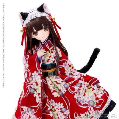 莉莉娅 / ～大正浪漫～ 跳舞的黑猫搭配娃娃套装（Azone限定）