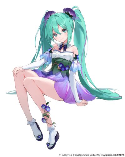 压泡面 初音未来 牵牛花仙子