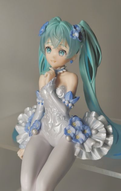 压泡面 初音未来 粉蝶花仙子