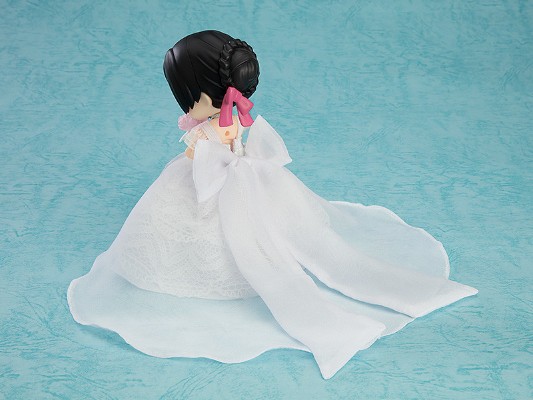 粘土娃 服装套组 婚纱