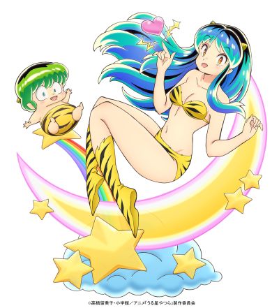 福星小子 拉姆+小天 BOX cafe&space Collaboration 等身大雕像