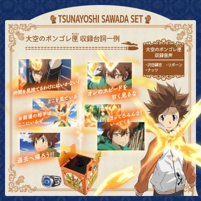 家庭教师 Special Memorize 彭格列匣子+彭格列指环(泽田纲吉／云雀恭弥／六道骸）