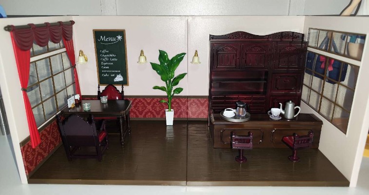 粘土人场景系列 #09 咖啡厅 A场景