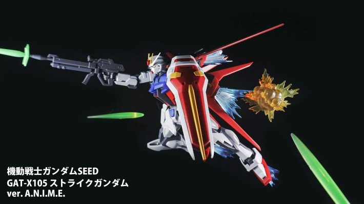ROBOT魂＜机动战士系列＞ 机动战士高达SEED AQM/E-X01 翔翼型强袭装备+特效配件包 剧中版