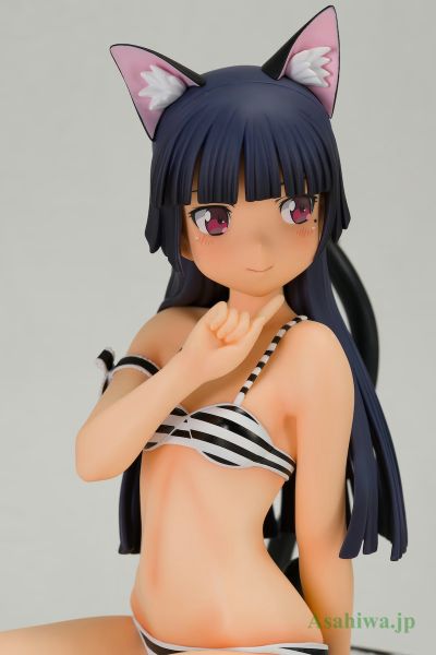 我的妹妹不可能这么可爱 五更瑠璃 条纹泳衣猫耳