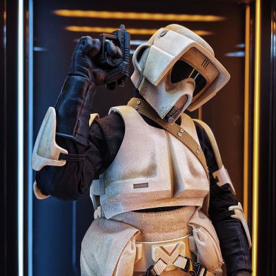 TMS017 曼达洛人 侦察士兵 ＆ 飞行摩托