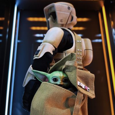 TMS017 曼达洛人 侦察士兵 ＆ 飞行摩托