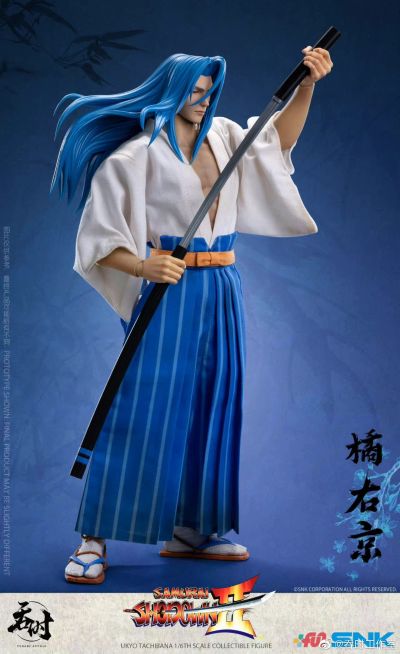 TS-008 真侍魂：霸王丸地狱变 橘右京 可动布衣人偶
