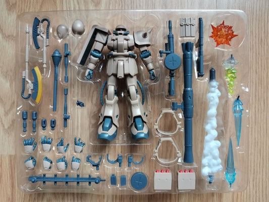 ROBOT魂＜SIDE MS＞机动战士高达0083 星辰的回忆 MS-06F2扎古II F2型 庆伯利基地规格  ver. A.N.I.M.E.