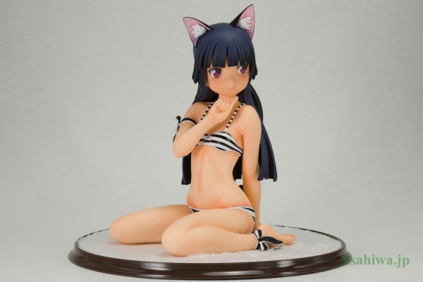 我的妹妹不可能这么可爱 五更瑠璃 条纹泳衣猫耳