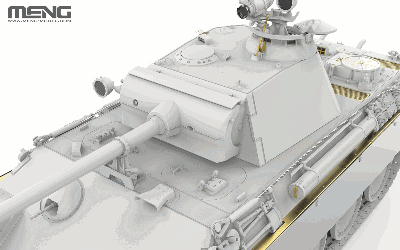 TS-054 德国中型坦克Sd.Kfz.171“黑豹”G后期型 带FG1250主动红外夜视系统