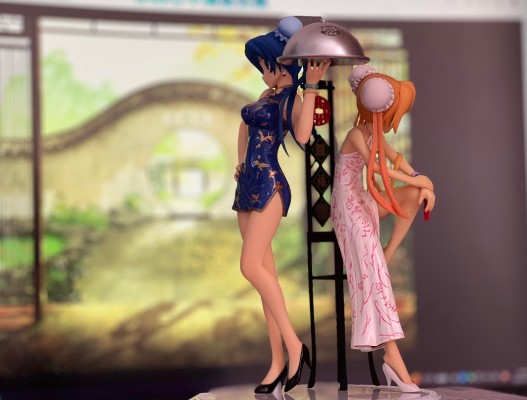 龙与虎  川岛亚美 旗袍