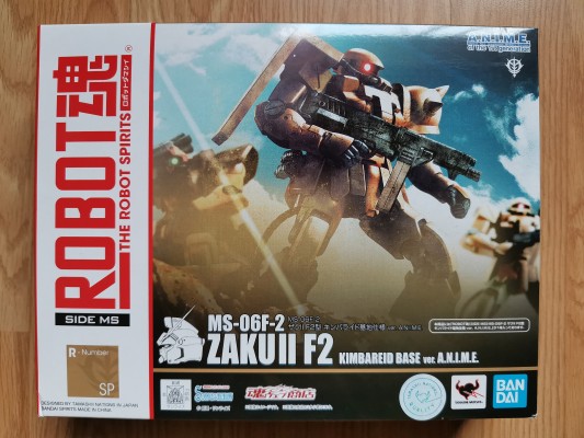ROBOT魂＜SIDE MS＞机动战士高达0083 星辰的回忆 MS-06F2扎古II F2型 庆伯利基地规格  ver. A.N.I.M.E.