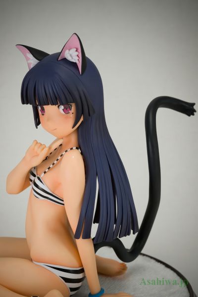 我的妹妹不可能这么可爱 五更瑠璃 条纹泳衣猫耳