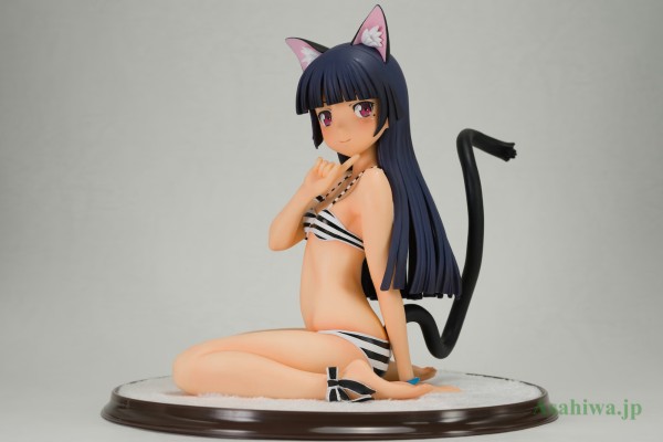 我的妹妹不可能这么可爱 五更瑠璃 条纹泳衣猫耳