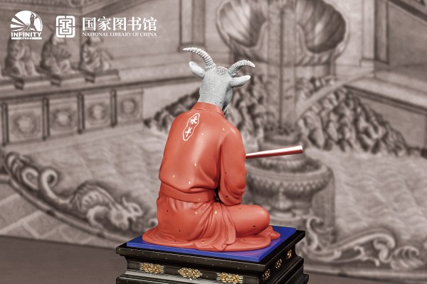 国宝还原计划 十二生肖兽首全身像 未羊