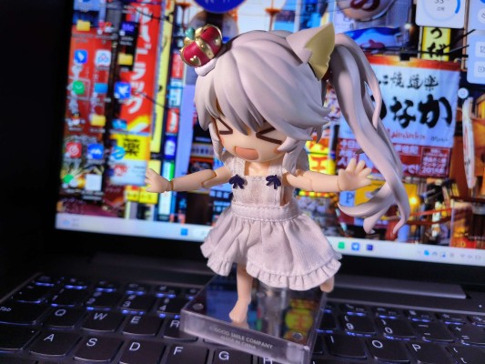 粘土娃: 服装套组 护士服 黑色