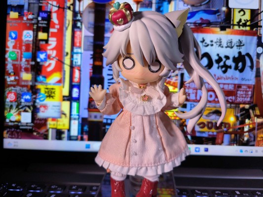 粘土娃: 服装套组 护士服 黑色