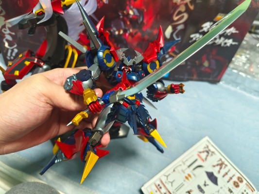 超合金魂 GX-46R 超级机器人大战OG 超军神 与 奥瑟赛达