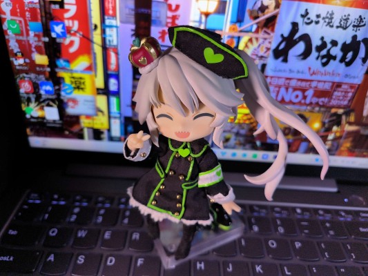 粘土娃: 服装套组 护士服 黑色